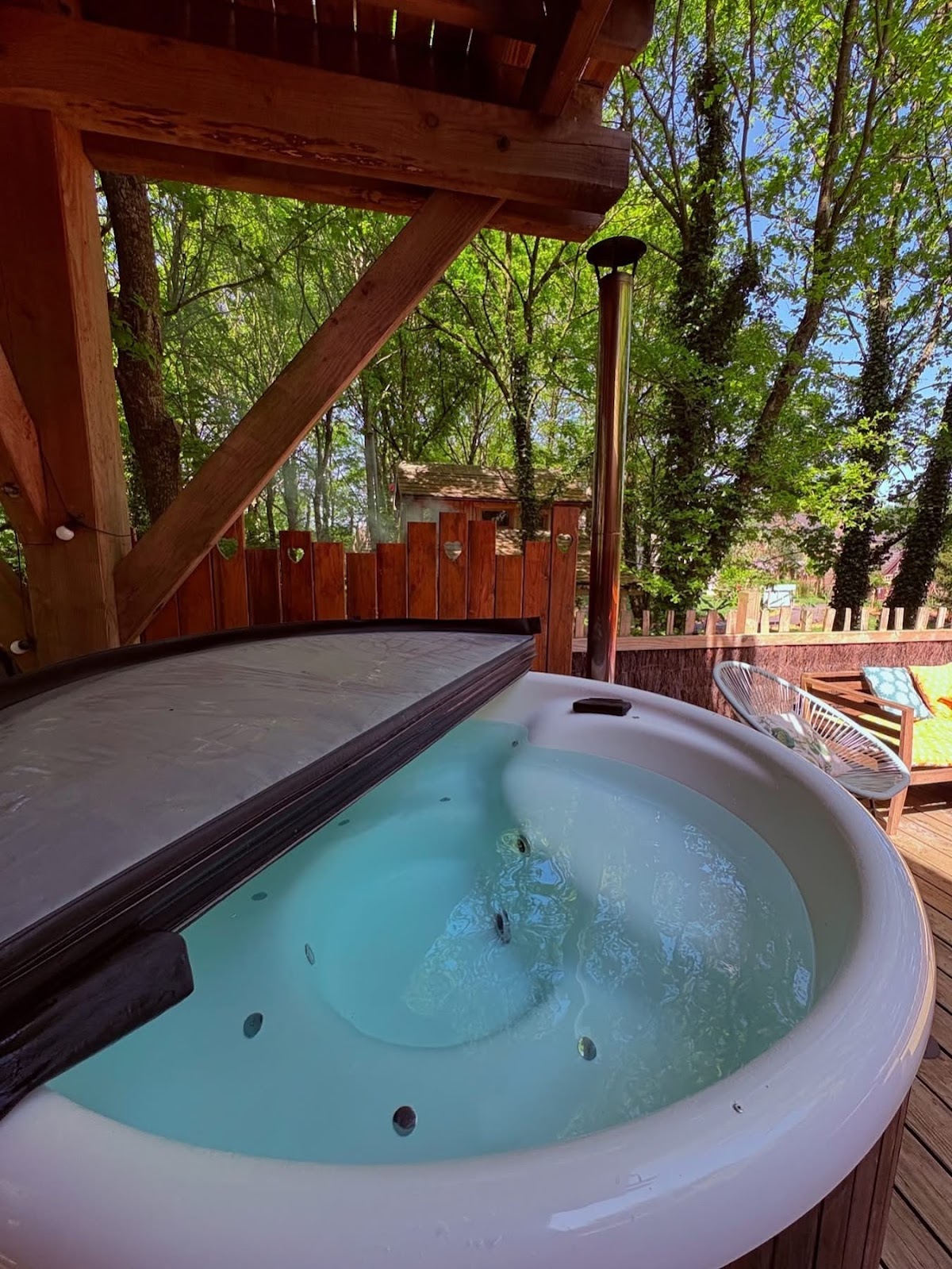 Accommodation Unusual En Bretagne - Hut In Les Arbres - Le Jardin Zen Du Quistillic — 4