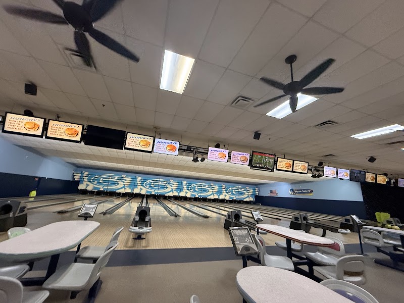 Three Point Bowling — interior