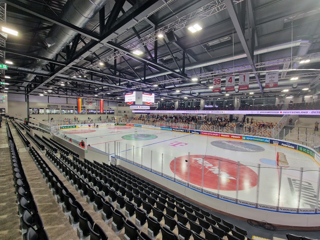EVL Eisstadion Landshut exterior — Landshut, Bavaria, Germany