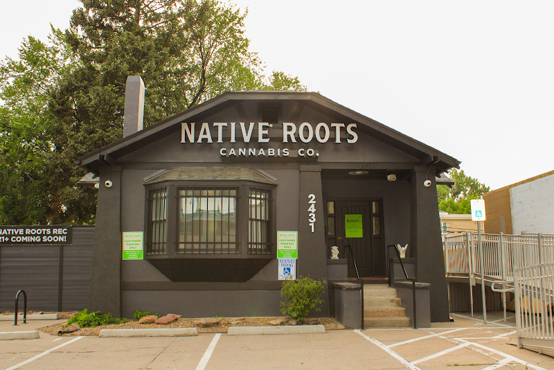 Native Roots Marijuana Dispensary Denver University REC showroom preview