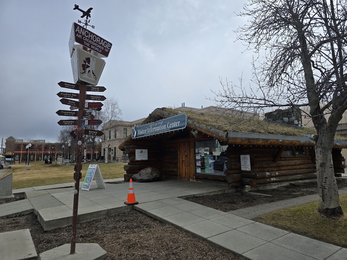 Visit Anchorage Log Cabin Visitor Information Center photo 2
