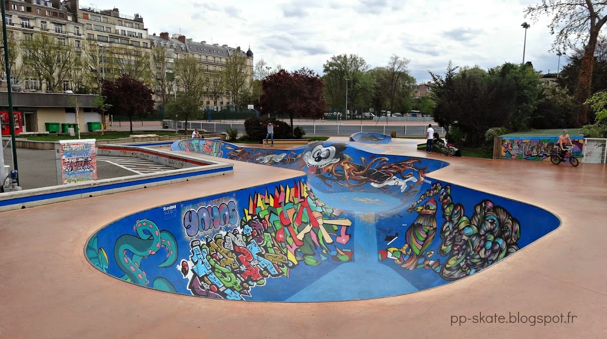 Stade de la Muette, vue extérieure