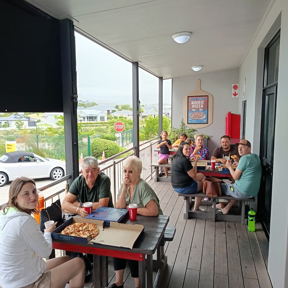 Roman's Pizza Kraaibosch restaurant in George, Garden Route