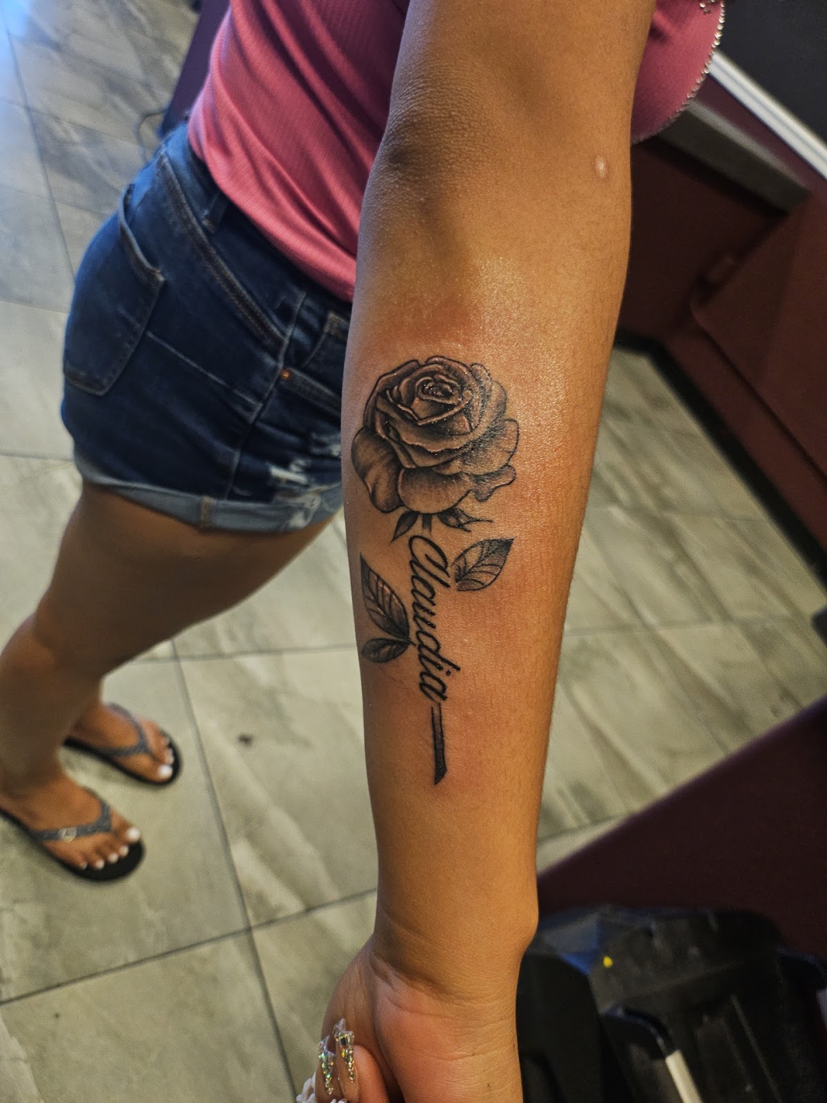 Art in the skin tattoo shop tattoo work — photo 3