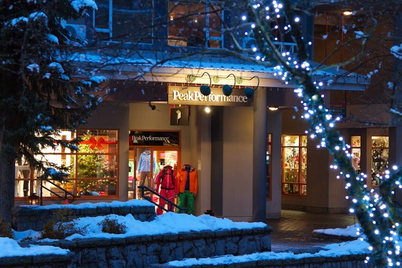 Peak Performance Clothing Store Whistler