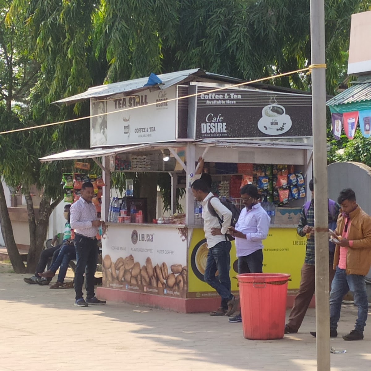 Tea stall Google photo 3