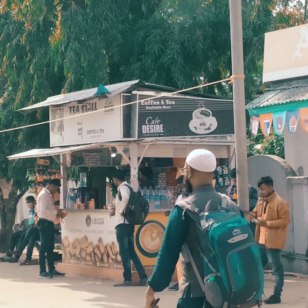 Tea stall Google photo 4