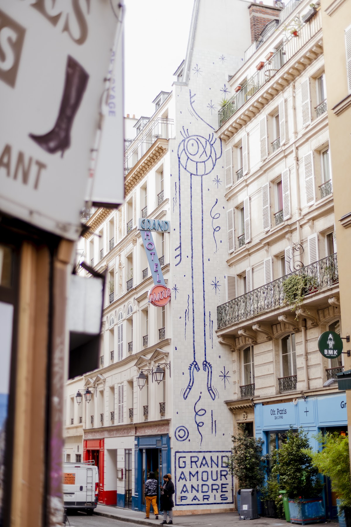 Hôtel Grand Amour, vue extérieure