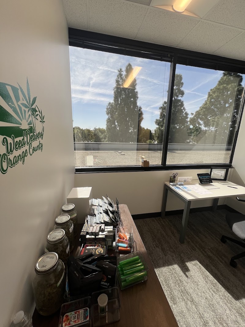 Video tour of Weed Delivery Orange County retail environment
