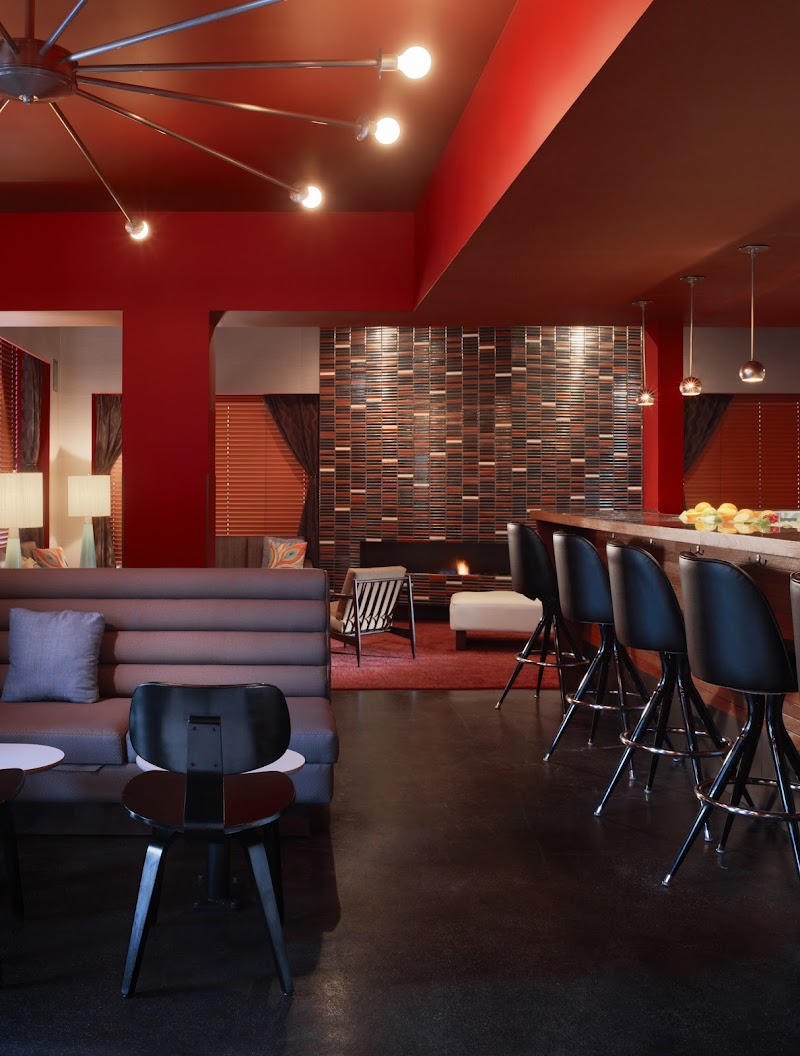 Trendy cocktail lounge