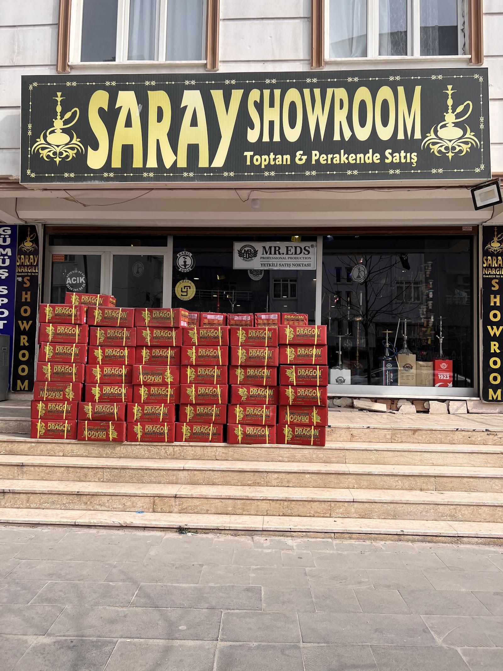 saray nargile showroom mekanı