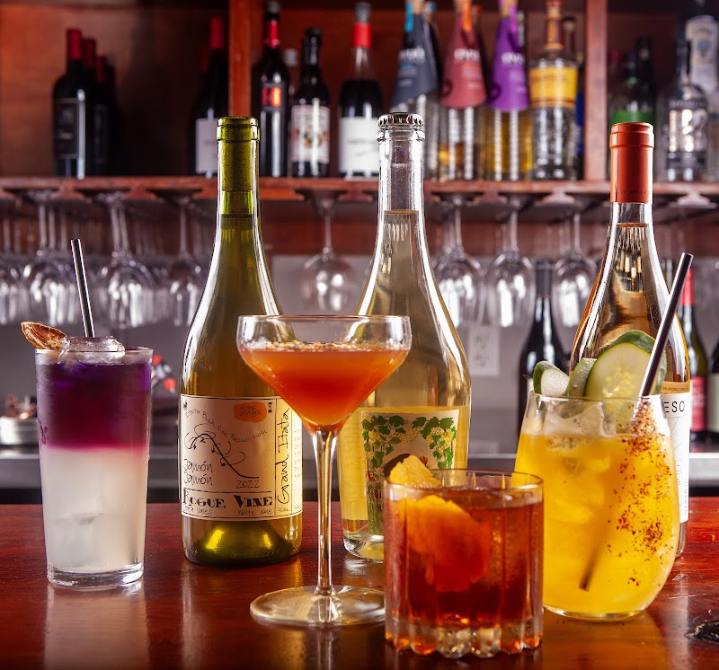 Globally sourced wine and flavorful shareable plates