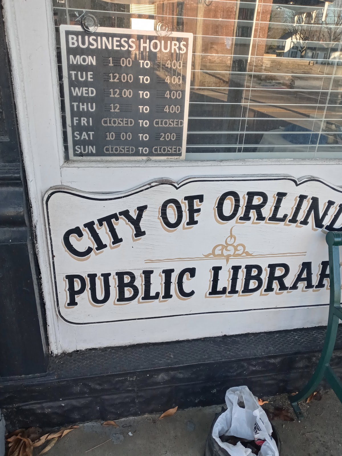Orlinda Public Library