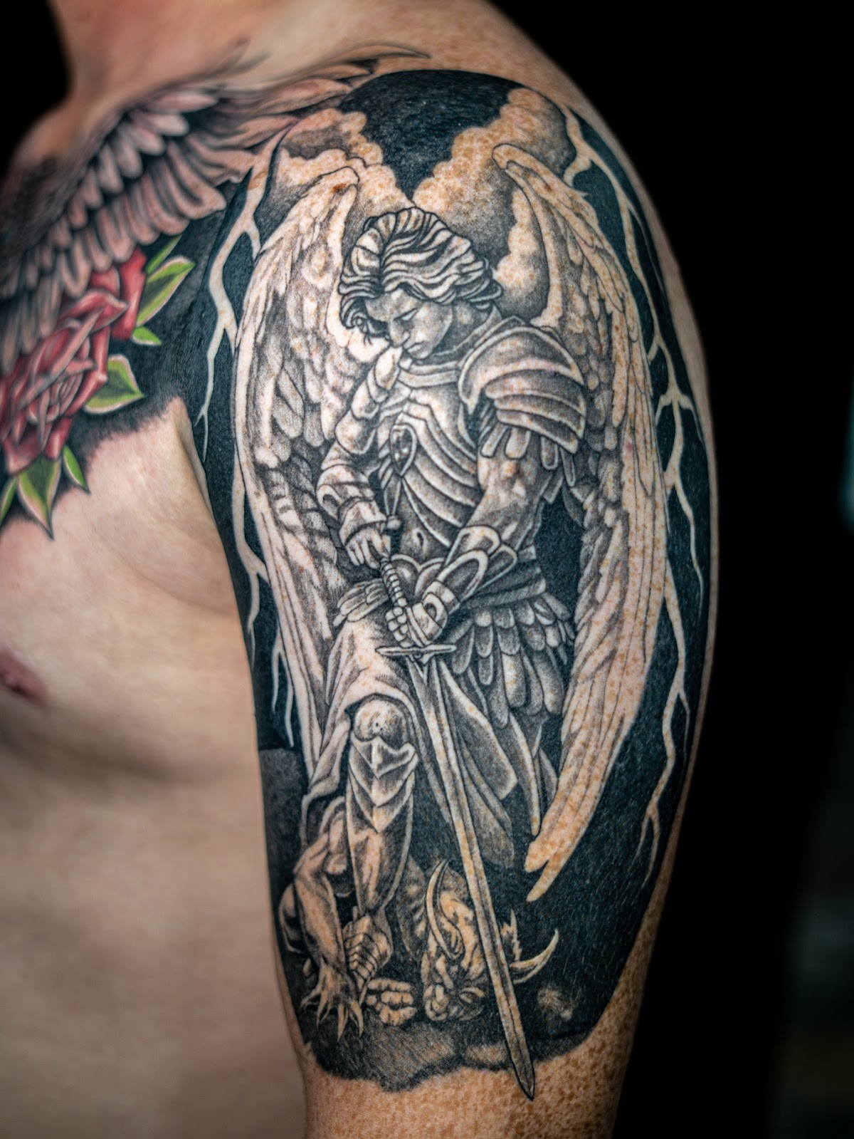 Shaky Needle Tattoo tattoo work — photo 3