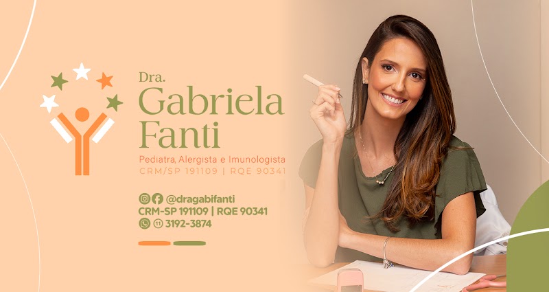 Foto de Dra. Gabriela Fanti |Pediatra Alergista na Bela Vista| |Alergista infantil|