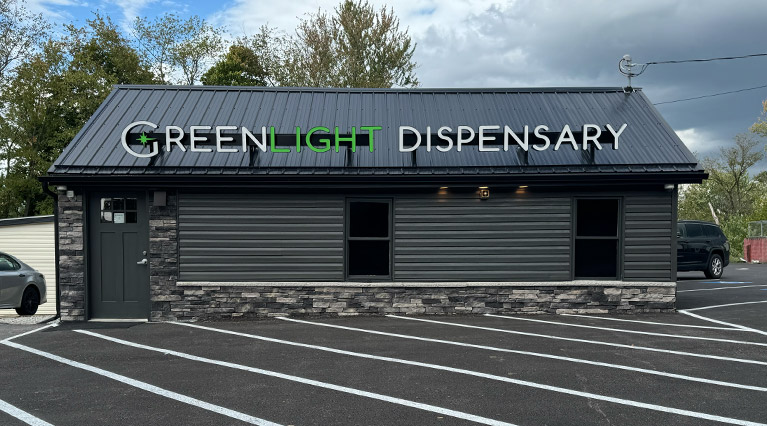Video tour of Greenlight Dispensary Wintersville retail environment