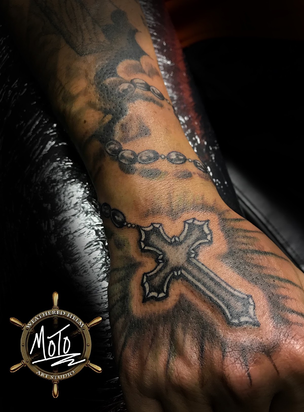 Weathered Helm Art Studio tattoo work — photo 3