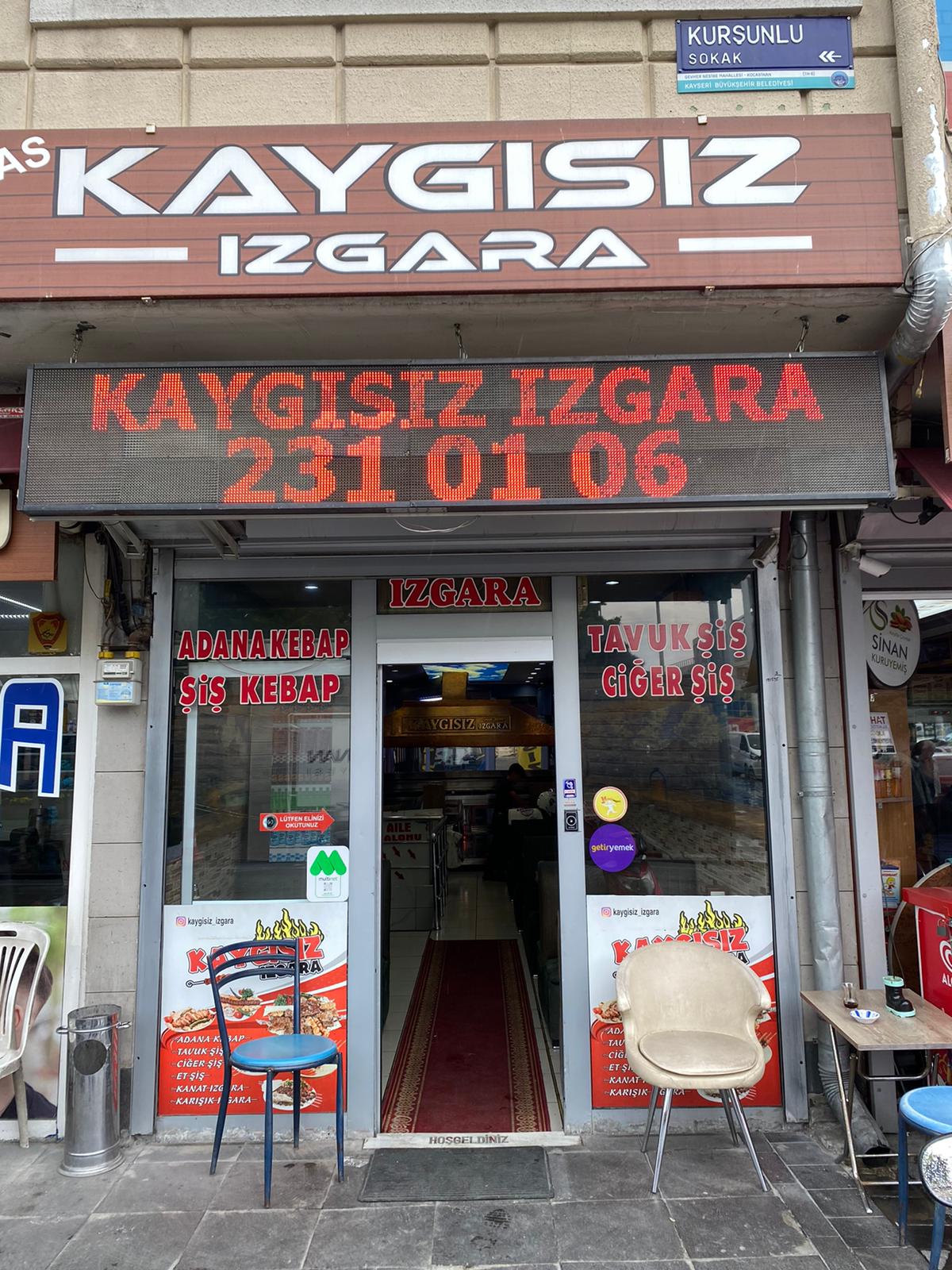 KAYGISIZ IZGARA mekanı