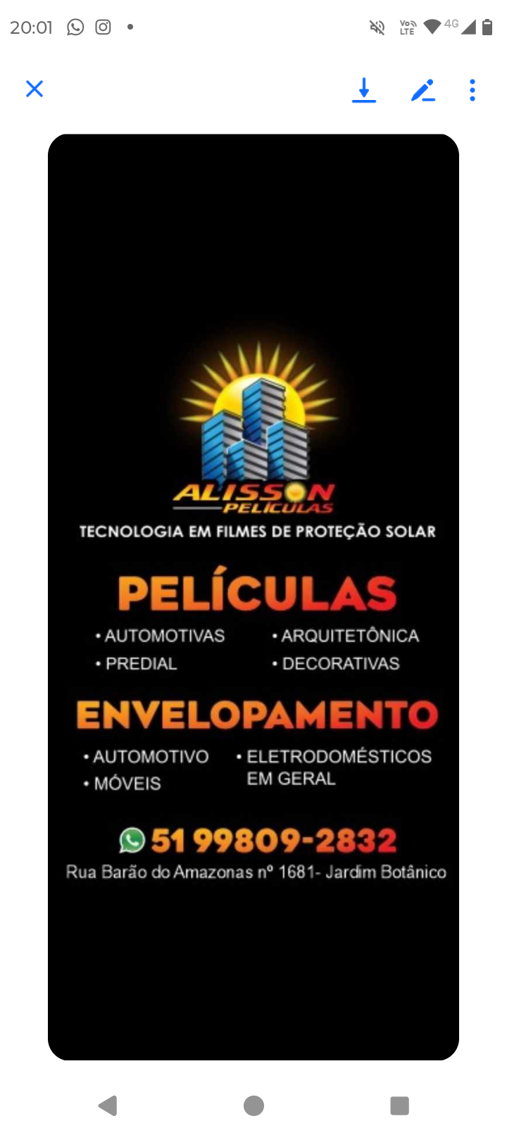 Alisson Películas e envelopamentos