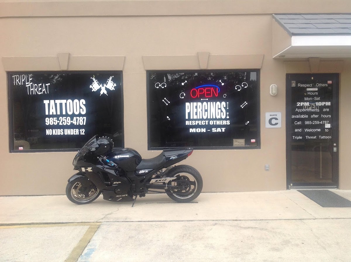Triple Threat Tattoos, LLC and Triple Tattoos 2 — tattoo studio near Slidell
