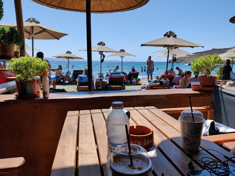 La La Louza Beach Bar Tinos
