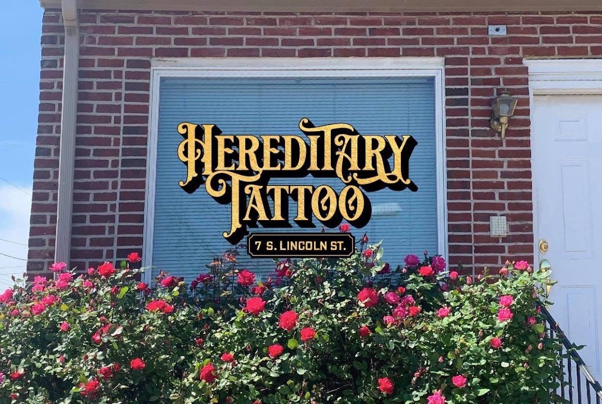 Hereditary Tattoo & Piercing tattoo parlor in Wilmington, PA