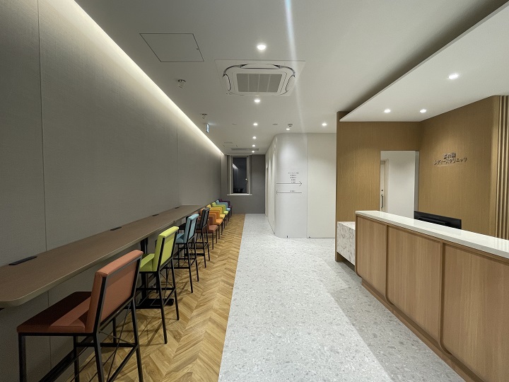 いわさきウイメンズヘルスクリニックの外観