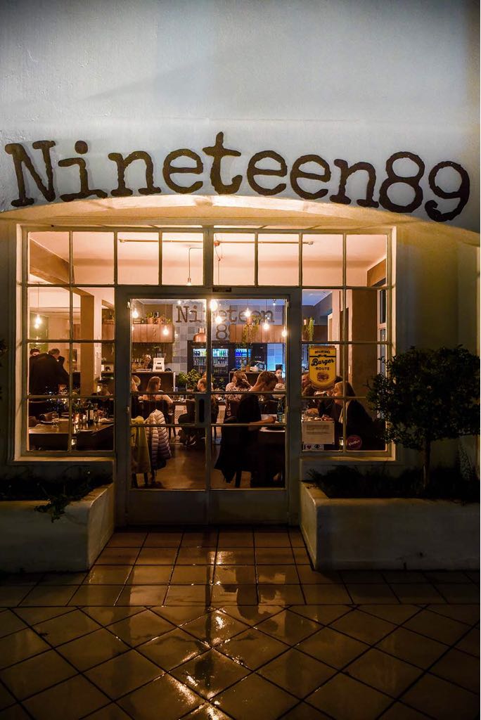 Nineteen 89 restaurant in Plettenberg Bay, Garden Route