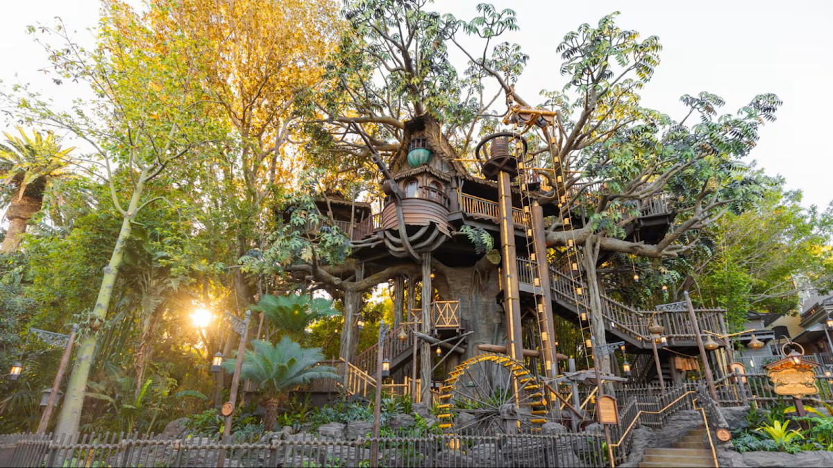 Adventureland Treehouse inspired by Walt Disney’s Swiss Family Robinson