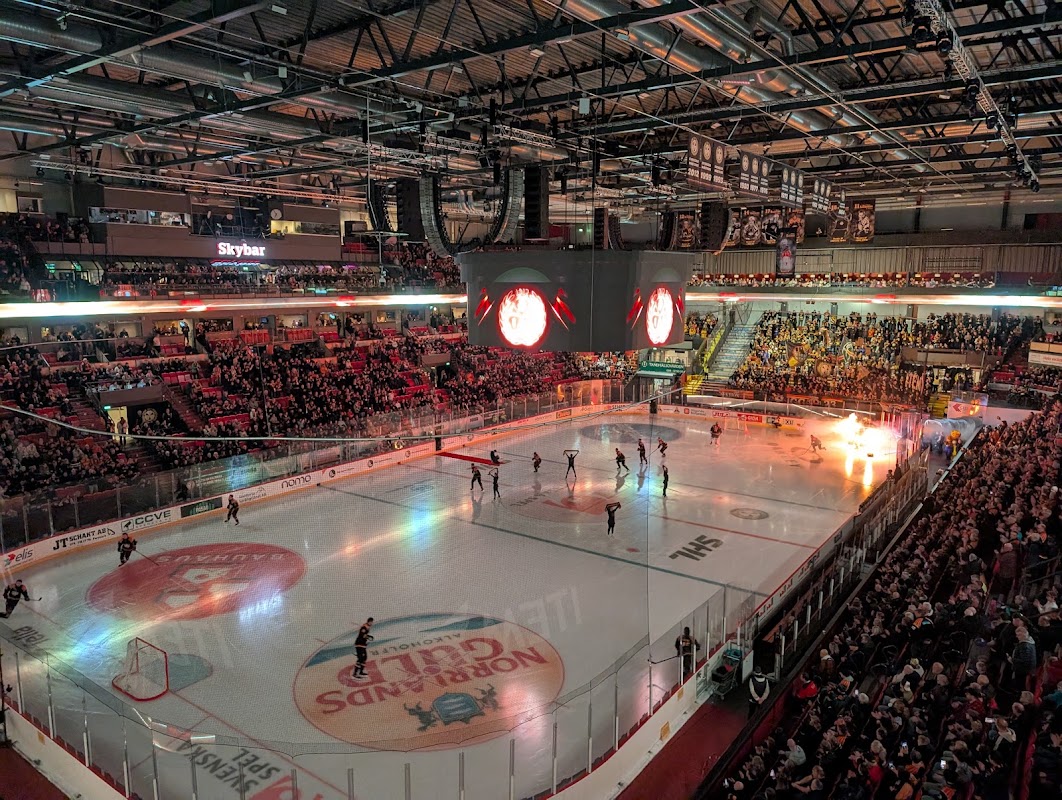 Monitor ERP Arena exterior — Gävle, Sweden