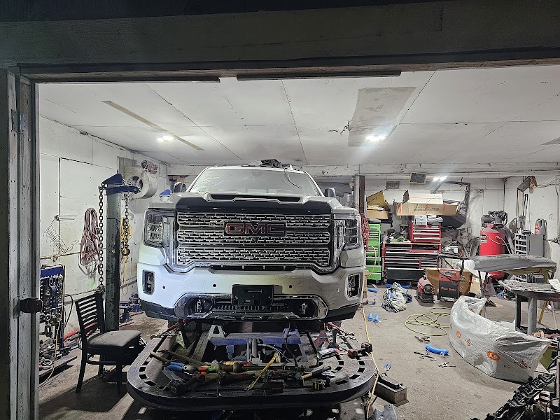 Hood and front bumper replacement with precision color match