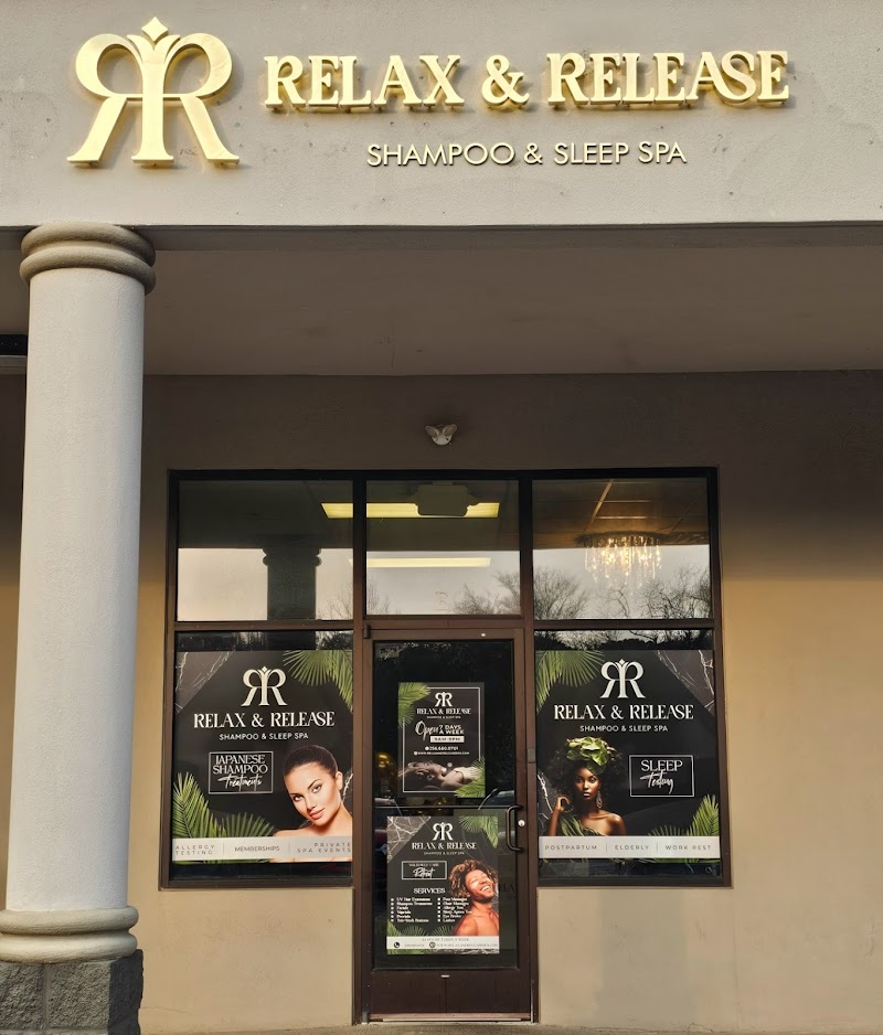 Relax and Release Shampoo and Sleep Spa