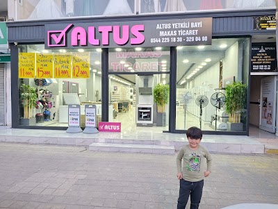 makas ticaret ALTUS Beyaz eşya Yetkili BAYİ - Beyaz Eşya Servisi