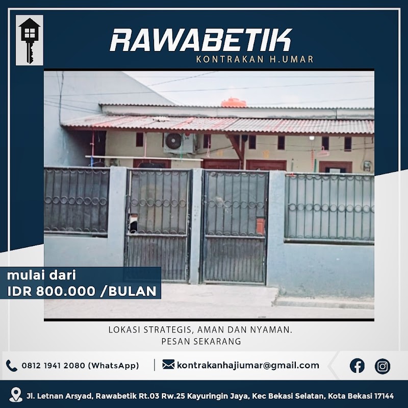 Kontrakan rawabetik H.Umar Kayuringin