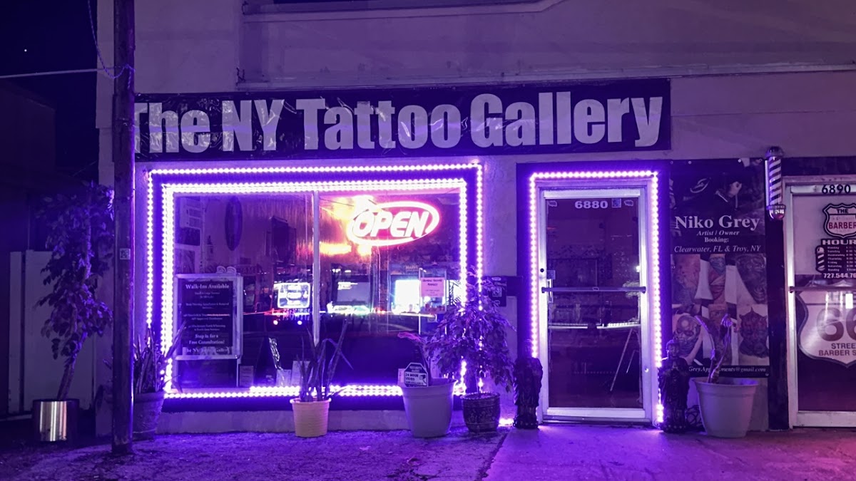 The NY Tattoo Gallery tattoo parlor in Pinellas Park, FL