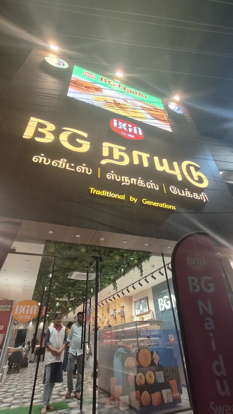 BG Naidu Sweets Shop Thirumangalam Madurai
