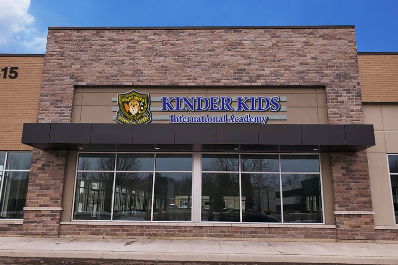 Exterior photo of Kinder Kids International Preschool