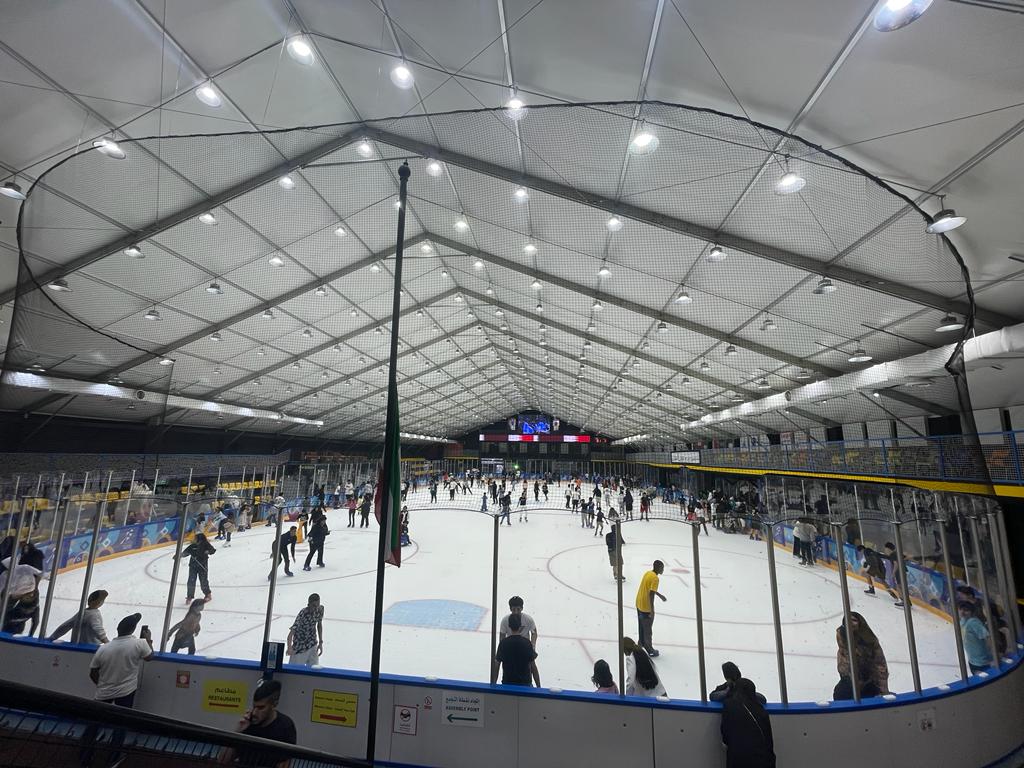 Kuwait Winter Games Club Ice Skating Rink exterior — Kuwait City, Kuwait