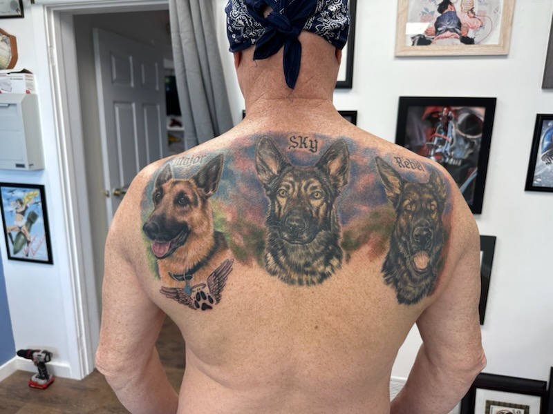 Black Armor Tattoo tattoo work — photo 3