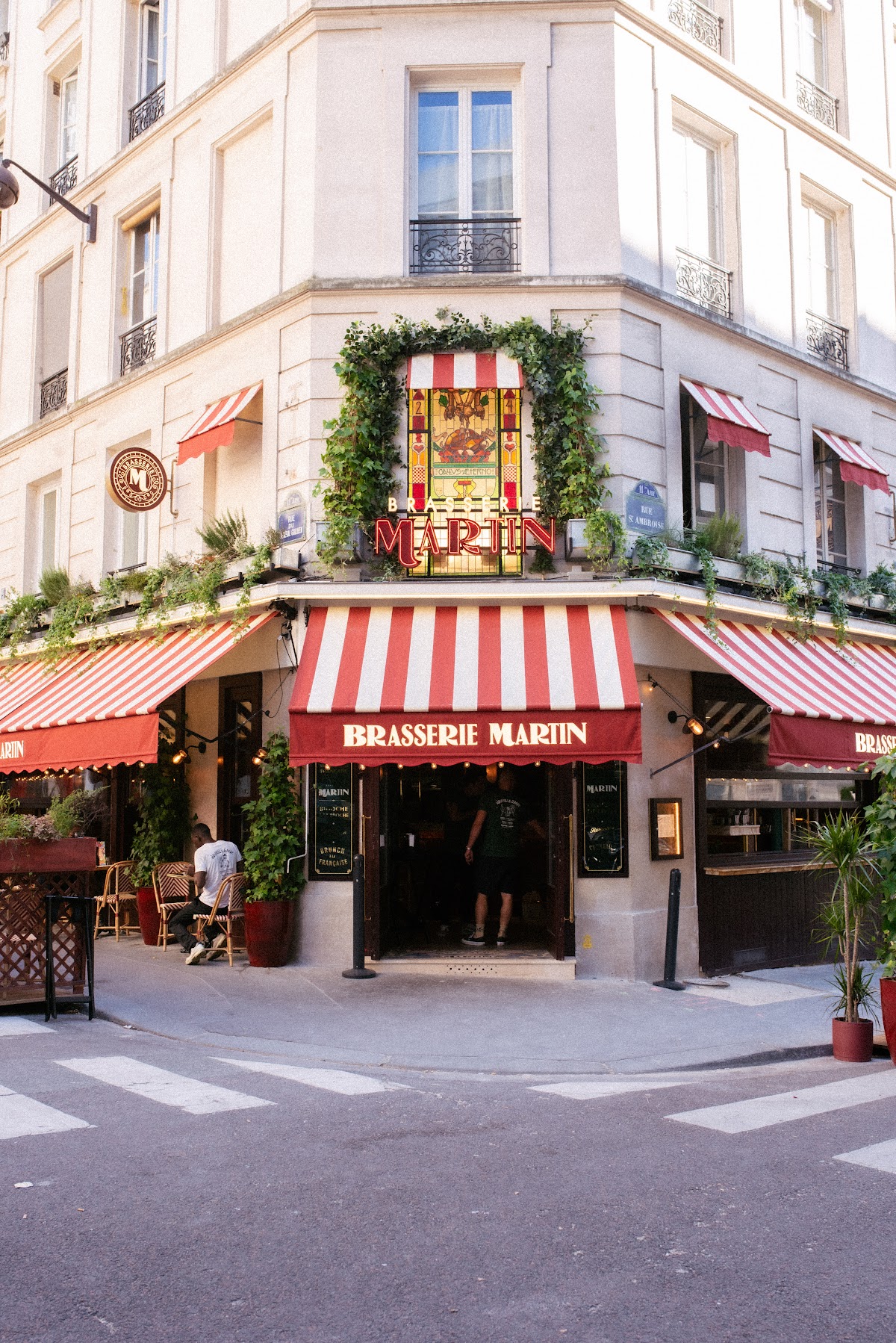 Brasserie Martin, vue extérieure