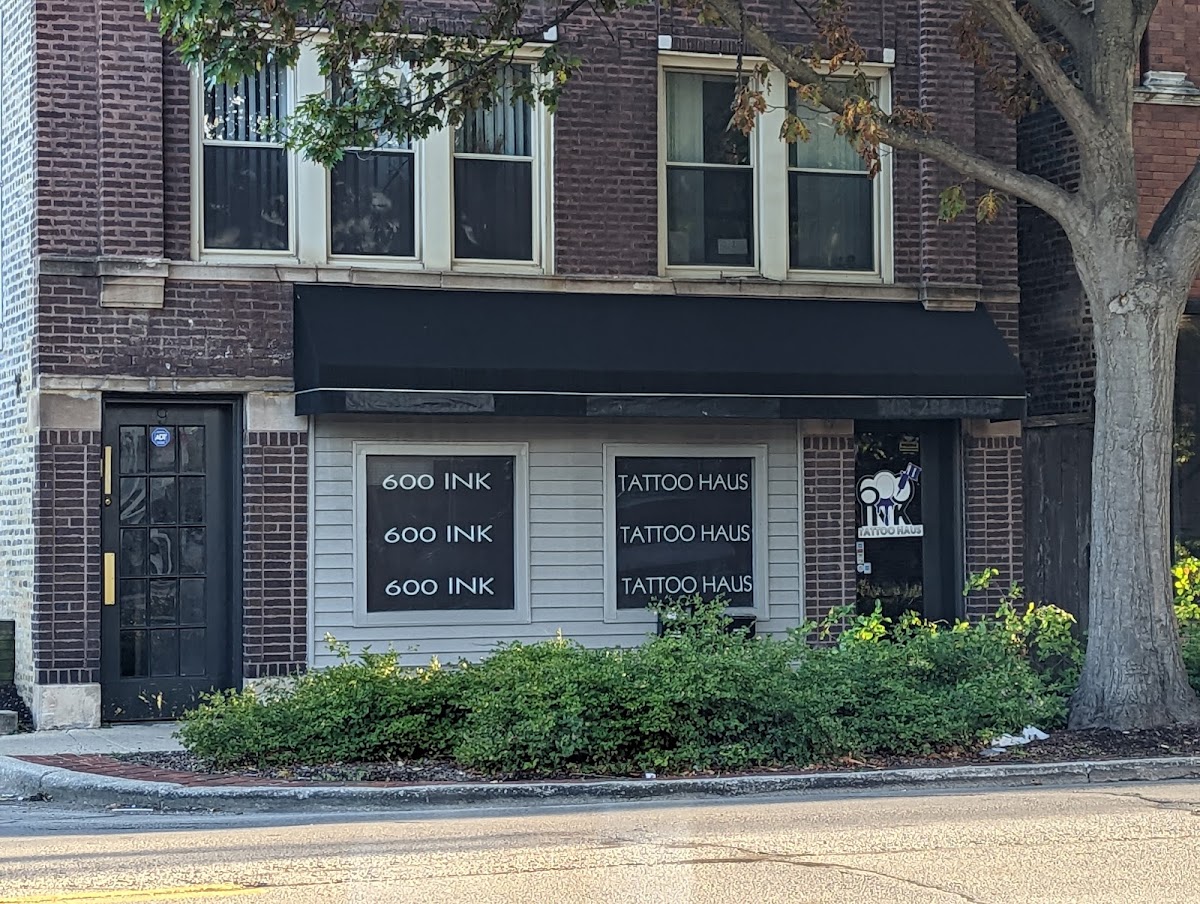 600 Ink Haus tattoo parlor in Oak Park, IL
