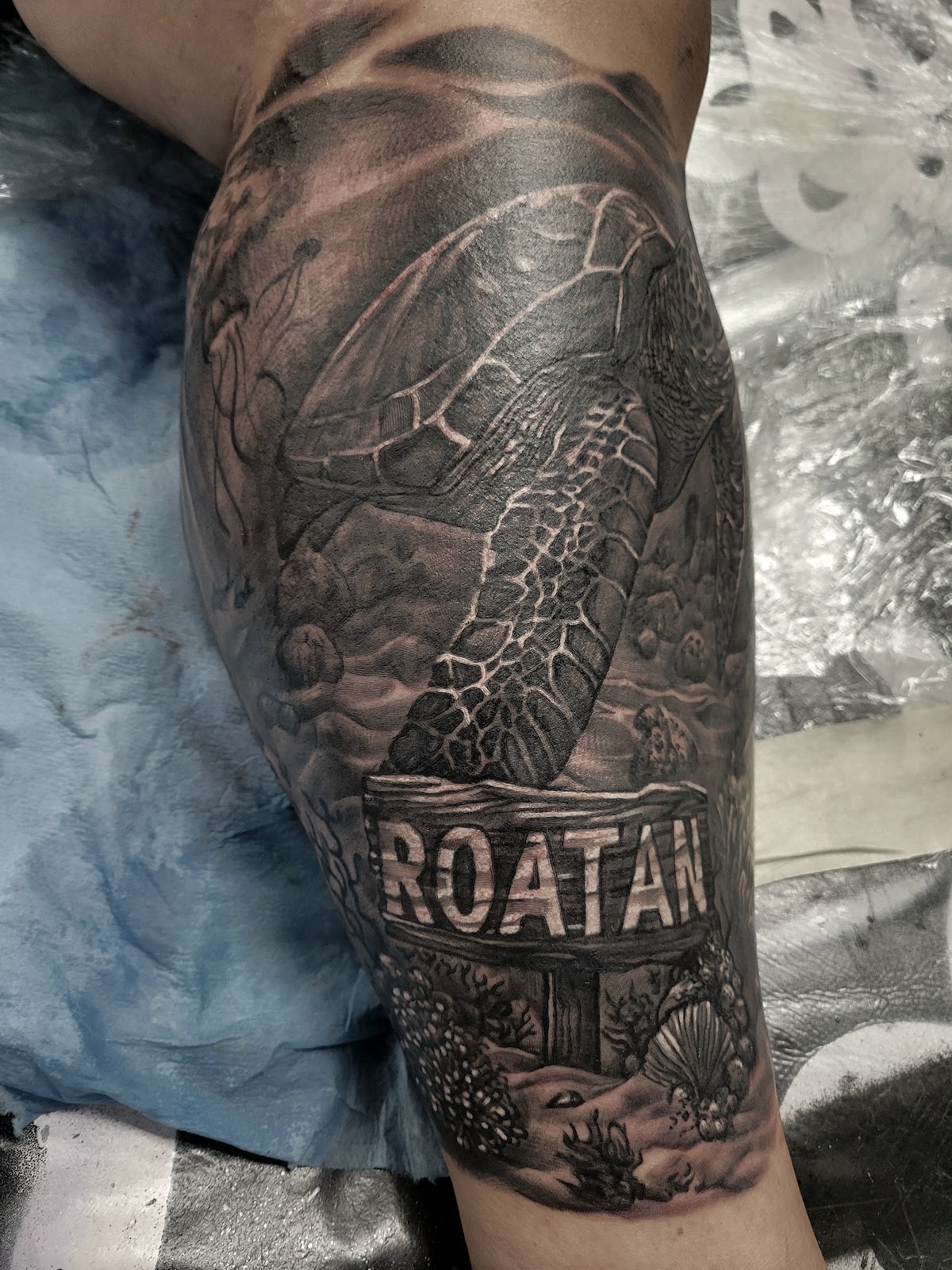 Scottish Rose Tattoo tattoo work — photo 2