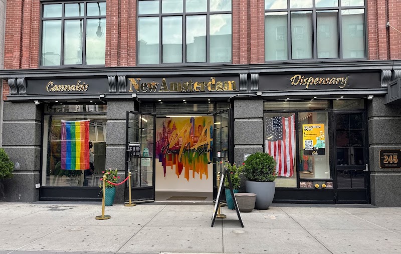 Video tour of New Amsterdam Cannabis Dispensary NYC retail environment