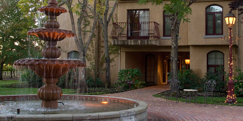 92-acre vineyard grounds with scenic walking paths