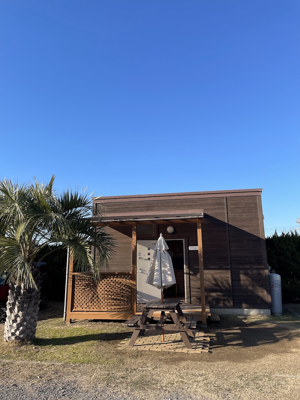 九十九里オートキャンプ場 太陽と海