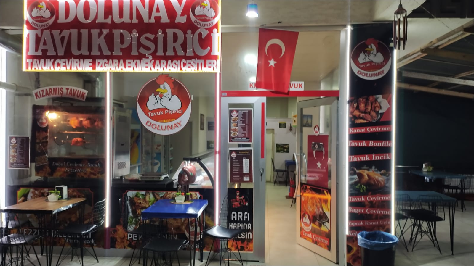 Dolunay Tavuk Pişirici ve Izgara Salonu mekanı