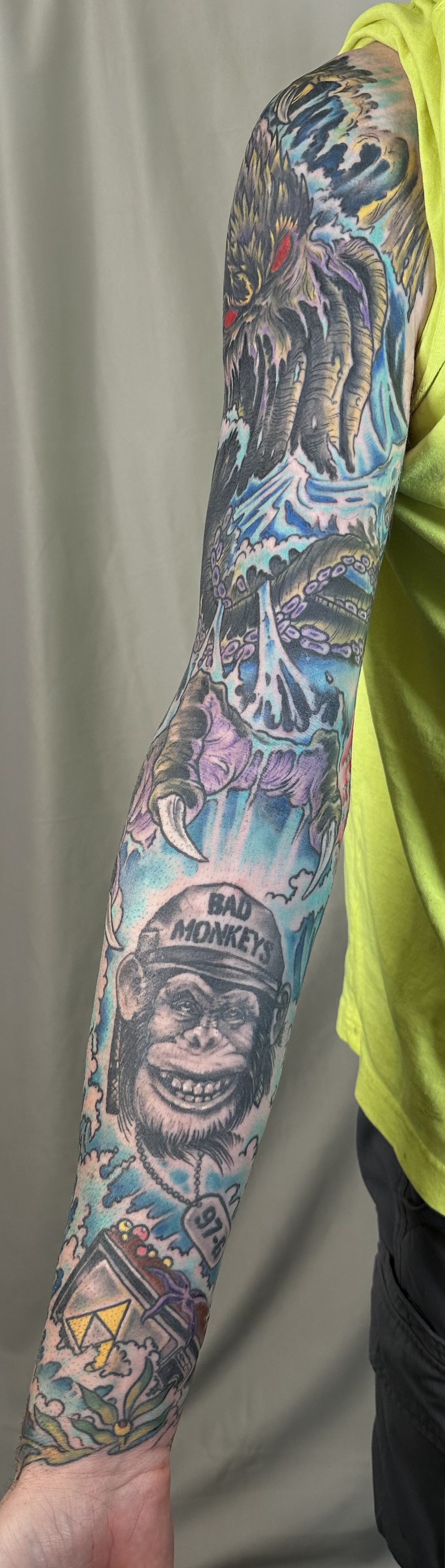 Electric Unicorn tattoo studio tattoo work — photo 2