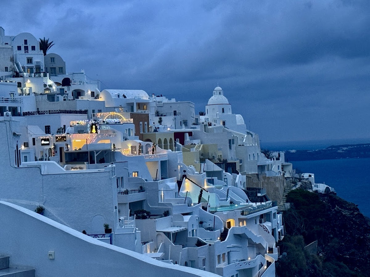 Sunset of Santorini