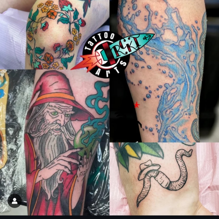 RCKT Tattoo Arts (now tattoo only) tattoo parlor in St. Paul, MN