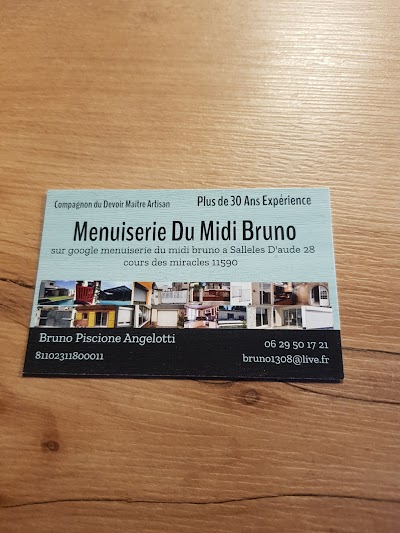 Menuiserie Du Midi Bruno vente et pose de menuiserie et dépannage de volet roulant
